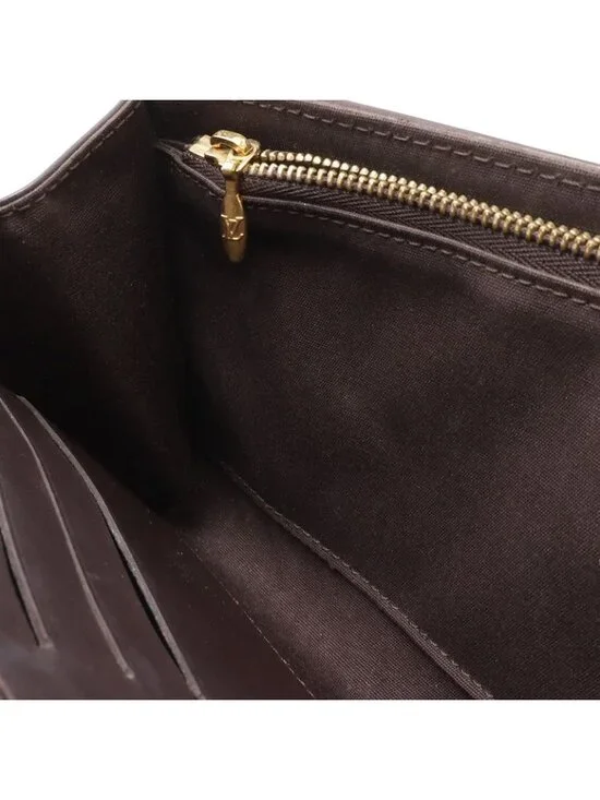 Louis Vuitton Monogram Vernis Rossmore MM Shoulder Bag 2-Way Clutch Amarante - Picture 7 of 8